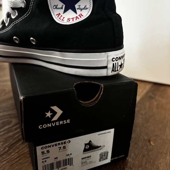 Converse High Tops (Black) - Picture 4 of 6
